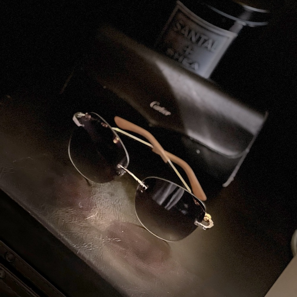 CARTIER Trinity Sunglasses (Gold and Platinum)